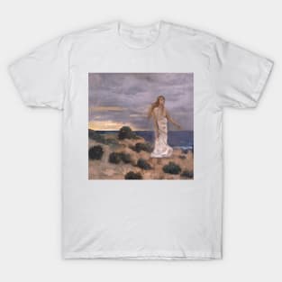 Woman on the Beach by Pierre Puvis de Chavannes T-Shirt